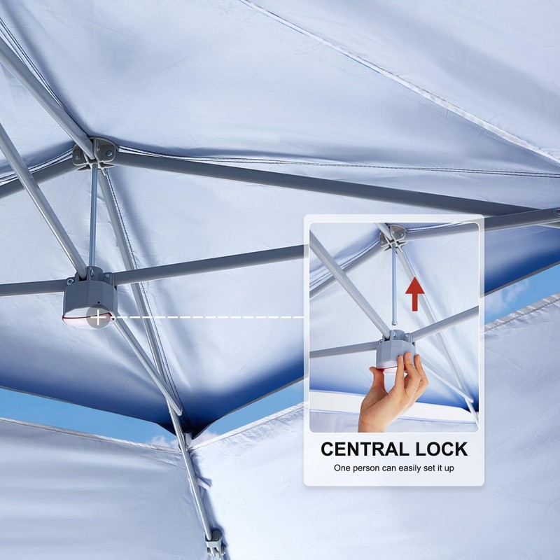 ABCCANOPY Easy Set-up 13x13 Canopy Tent 169 sq.ft Sun Shade