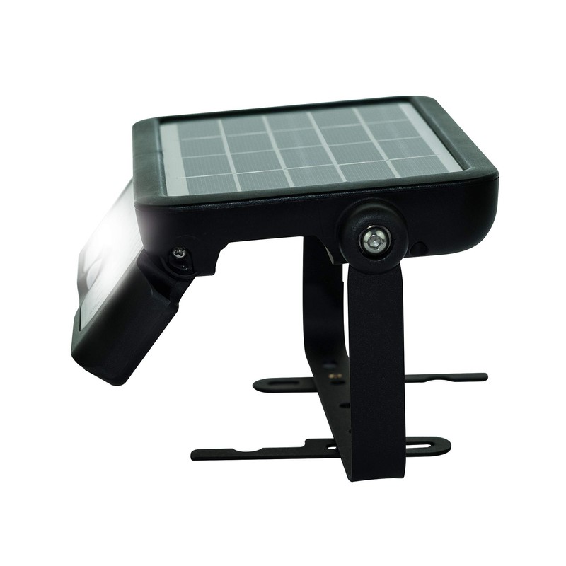 Luceco LEXSF6B40-01 LED Solar Guardian PIR Floodlight 550LM IP65 4000K