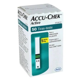 Tiras Reactivas Accu Chek Active X 100 Color Verde Lima