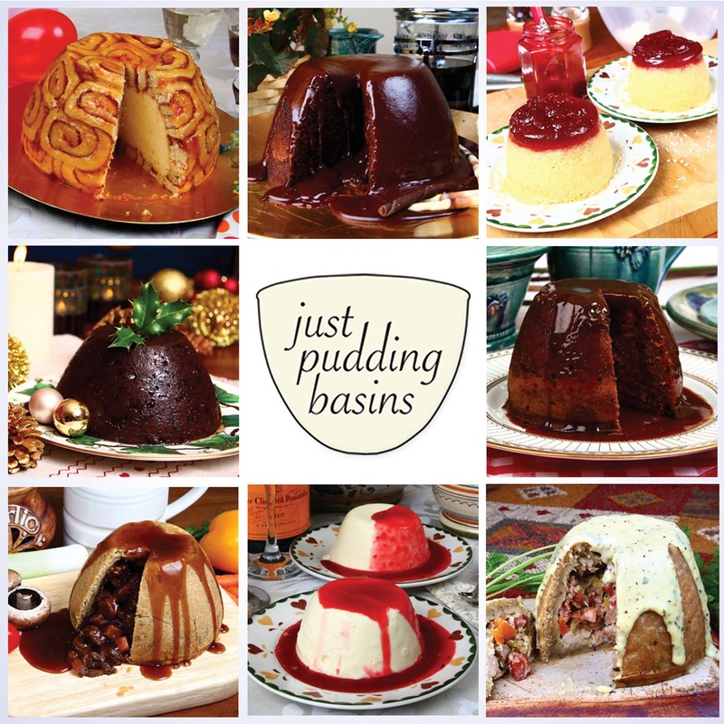 Just Pudding Basins Multipack Gold Coloured 2-Pint 1.14lt Basin and