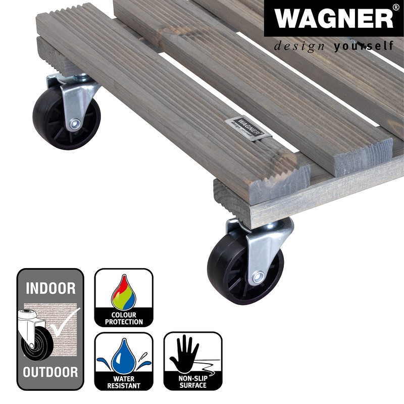 Wagner System 20085401 Multi-Roller Gardening Wagon, Vintage