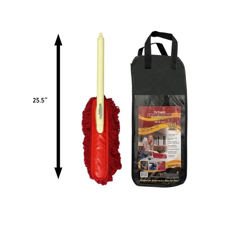 California Car Duster Heritage Car Duster with Plastic Handle and