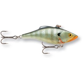 Rapala RFCW RNR7-RFCW Vibrating Rattlin Wrap Lure, 2.8 inches (7 cm), 0.6 oz (16 g), Red Yellowberry