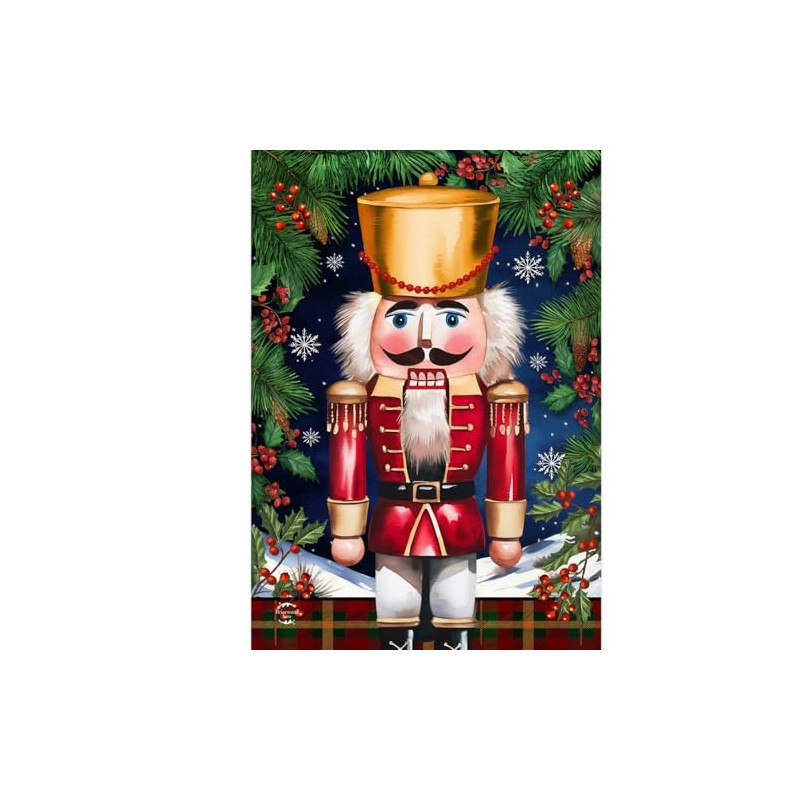 Briarwood Lane Wooden Nutcracker Garden Flag
