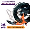 GRAND PITSTOP Universal Adjustable Rear Paddock Stand for Motorcycles with