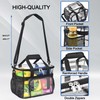 UEASE Clear Lunch Bag 20-Can with Adjustment Shouder Strap for