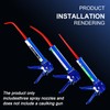 Caulking Nozzle of Caulking Gun, Curved caulking Nozzle applicator, Replacement