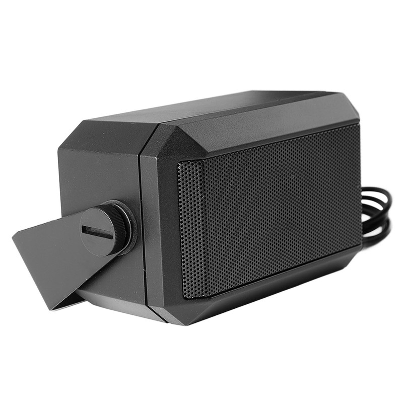 External Speaker Rectangular 3.5mm Plug Car Radio Speaker for Ham