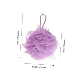 Beavorty Elastic Bath Flowers Loofah Set Exfoliating Back Scrubber Shower Essentials Bath Cleaning Scrubber