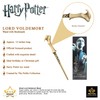 The Noble Collection Lord Voldemortpvc Wand and Prismatic Bookmark
