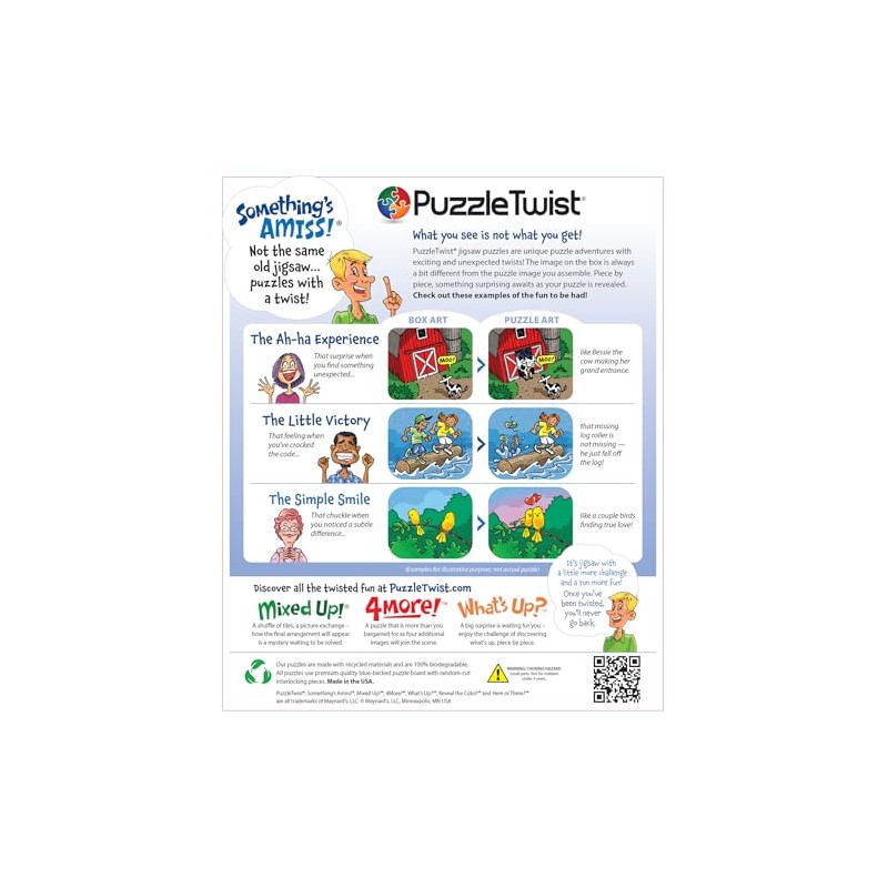 PuzzleTwist Jigsaw Puzzle | Duluth Alphabet | Something's Amiss! Series