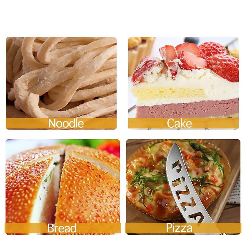 2-PACK Multi Purpose Pizza Cutter Wheel Kitchen Pizza Cutter Set