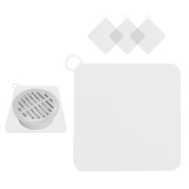 3 Tapones De Silicona para Coladeras, Desagües, Evita Malos Olores, Antiderrapante Diseño Estilizado Y Moderno, Anti Insectos, para Baños, Cuartos De Lavado, Patios
