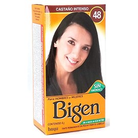 Bigen Tinte Polvo, Castaño Intenso, 6g