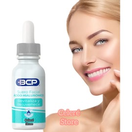 BCP Suero Facial Hidratante con Ácido Hialurónico 30ml Libre de Parabenos