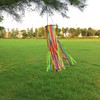 Satin Ribbon Windsock Streamer, Outdoor Decorations for Your Patio, Garden,
