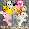 Brown Bear Hand Puppet Plush Toys (1 Pack) for Imaginative