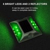 Aolyty Solar Dock Lights - IP68 Waterproof Outdoor Warning Step