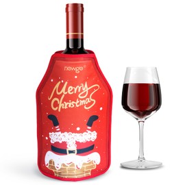 NEWGO -DE-Wine Cooler Sleeve-Parent Cuff (Santa)