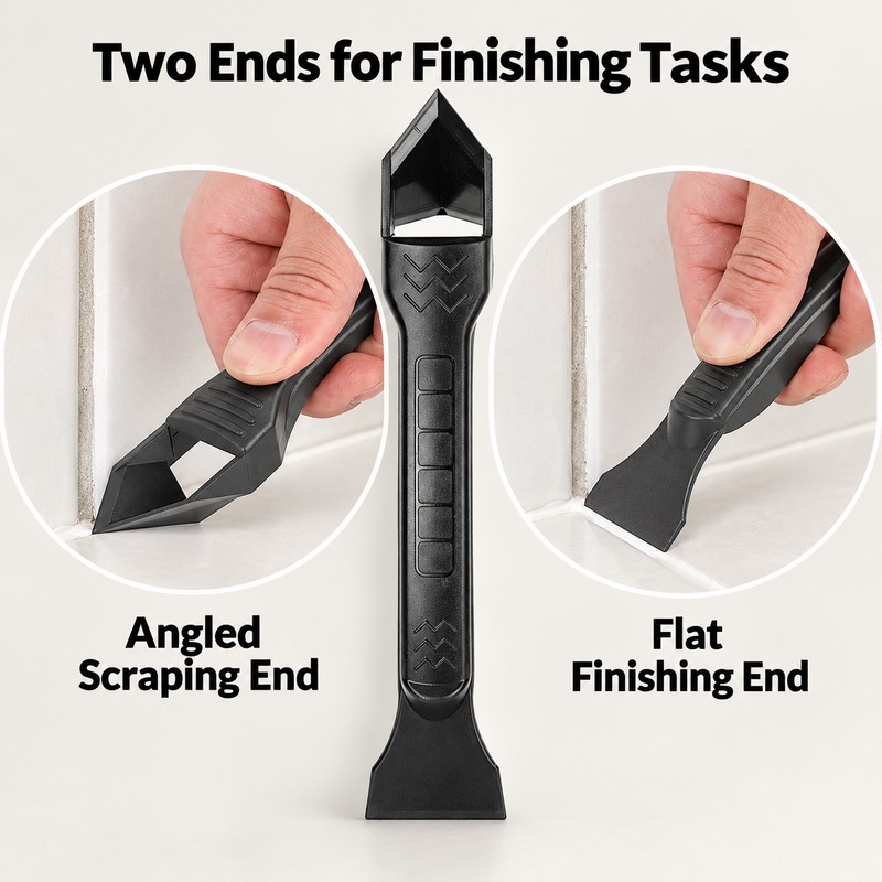 5-in-1 Caulking Tool Kit for Silicone Sealant Application – 3