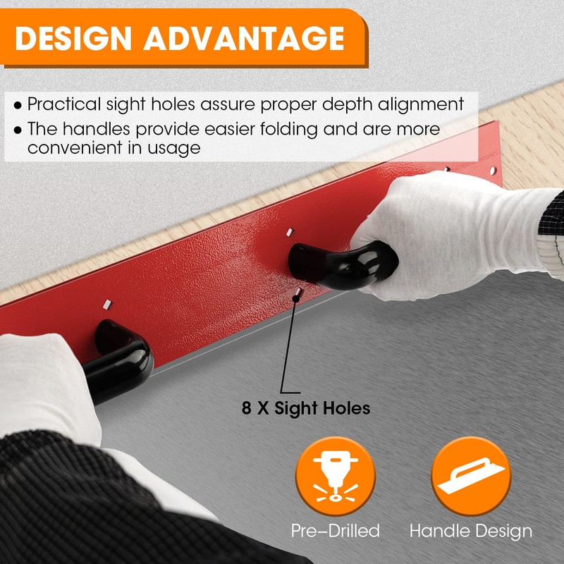 SDSNTE 24 In 16 Ga Steel Sheet Metal Folding Tool