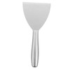 IWOWHERO Stainless Steel Paint Scraper Tool Ergonomic Putty Spatula for