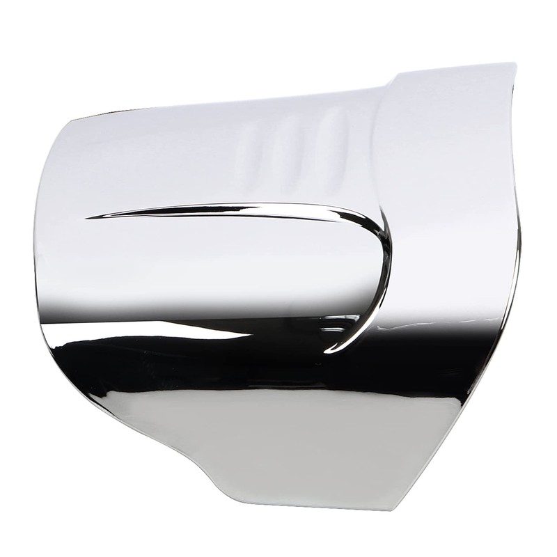 SHMTOOL Chrome ABS Plastic Taillight Cover without Slots Rear Tail