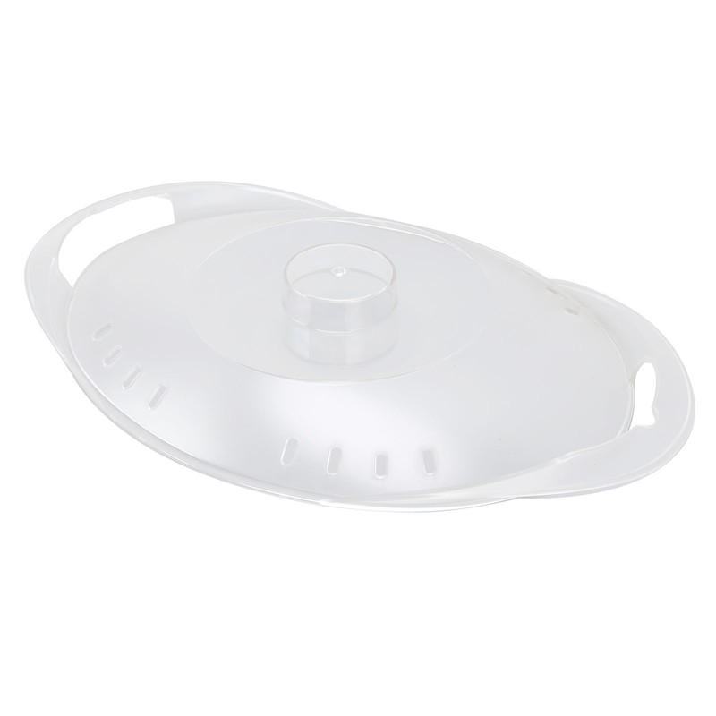 Kitchen Food Processor Robot Lid PC Heat Resistance Steaming Pan