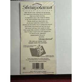 Stickopotamus Vintage Stickopotamus Red Roses, Flower Stickers, Floral, Botanical, Scrapbook