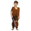 KalcyKizz Boy's Caveman For Kids Costume (10-12Y)