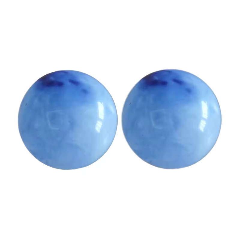 25cm Mini Pilates Yoga Ball, Inflatable PVC Core Balance Exercise