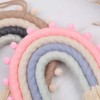 WOWOWO Rainbow Handmade Woven Nordic Children's Room Wall Hanging Home