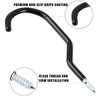 CENBEN 12 Packs Garage Wall Hooks, Screw-in Heavy Duty Garage