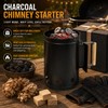 Charcoal Chimney Starter for Outdoor Grilling – Rapid Metal BBQ