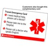 Gluten Free Translation Card (2 Pack) - Translated in French