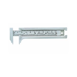 General Tools 132ME 3-Inch English and Metric Pocket Sliding Bar Caliper