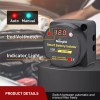 Nilight 12V 140AMP Dual Battery Isolator Kit with 6 AWG