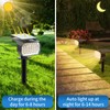 Tadyreal Solar Spot Lights Outdoor 6 Pack, [46 LED/3 Modes]