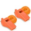 Hipat Emergency Whistle, Super Loud Safety Whistle with Lanyard, Ideal