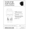 CH4x4 Small Push Switch for Toyota Tacoma 3rd Gen 12V