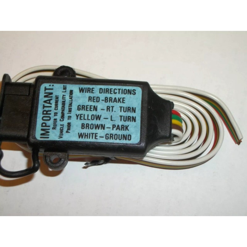 vally 3 to 2 wire taillight stop turn converter adapter