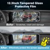Huidnnas 2PCS Screen Protector Custom Fit for 2024 2025 Jeep