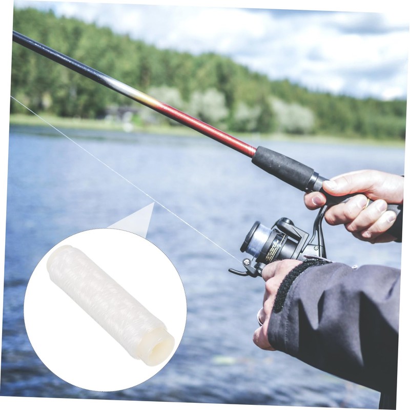 Abaodam 3 Rolls Professional Fishing Line Elastic Nylon Sea Fishing