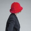 Kangol Men's Faux Fur Casual Cap, Scarlet, M