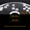 O'SKOOL The template guide adapter insert set made of solid