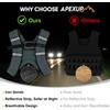 APEXUP 10lbs Weighted Vest Men Women, Weight Vest for Women