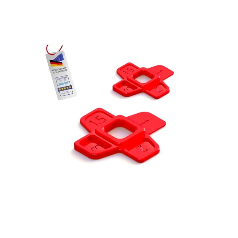 Nivilli MULTISPACER 4-in-1 Joint Spacers 1, 1.5, 2, 3 mm,
