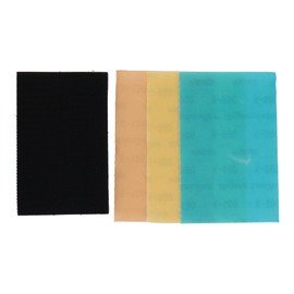Sankyo Corporation YS-C H&H Super Soft Abrasive Sheet, Medium Set (#500/#800/#1200), 1 Each