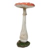 Enchanted Fairy Garden Pillar Toadstool Mushroom Home Decor Figurine 6.75"H