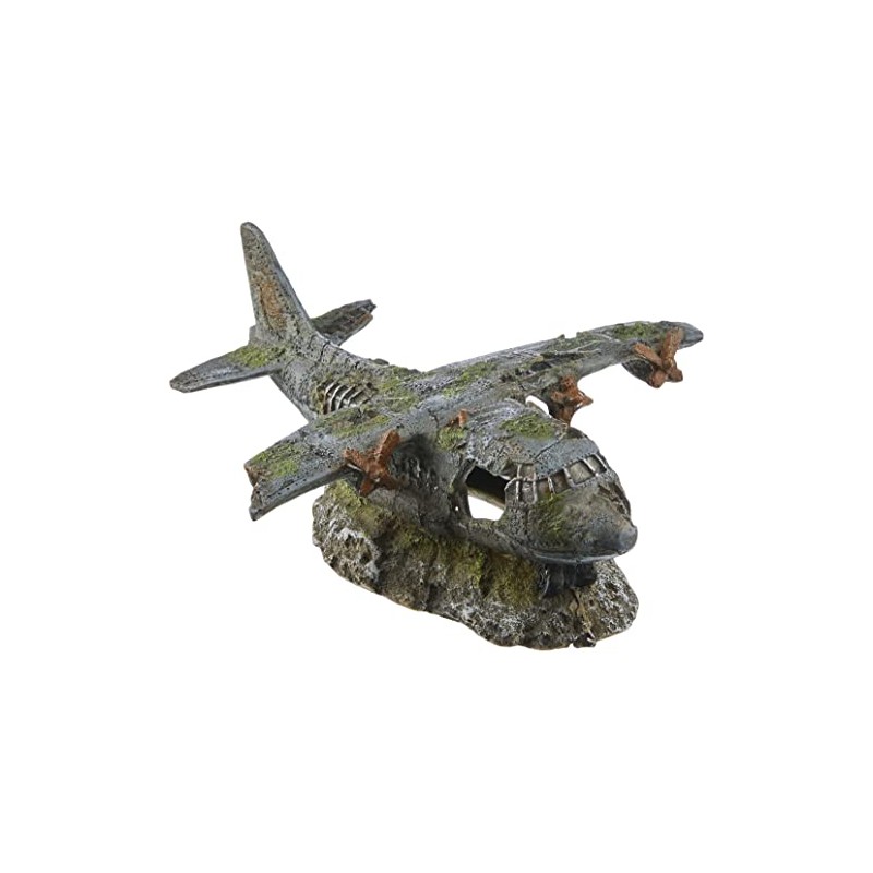 Nobby Aqua Ornaments Aeroplane 21.8 x 17.5 x 8.3 cm,